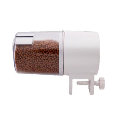 China Viable Aquarium Fish Feeder Automatic Vacation Timer Feeder for Aquarium Electric Adjustable Automatic Fish Food Feeder for sale