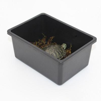 China Portable Pet Hamster Crate Turtle Packing Box Turtle Pet Cage Reptile Living Breathable Breathable Box for sale