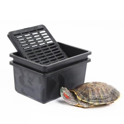 China Hamster Breeding Cage Reptile Breeding Crate Turtle Packing Box Breathable Pet Carrier Breathable Pet Transport Box for sale