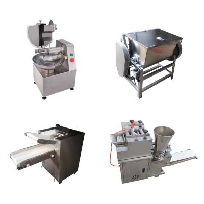 China food & Beverage Plant Dough Mixer Kneading Press Dumpling Making Machine Line for sale