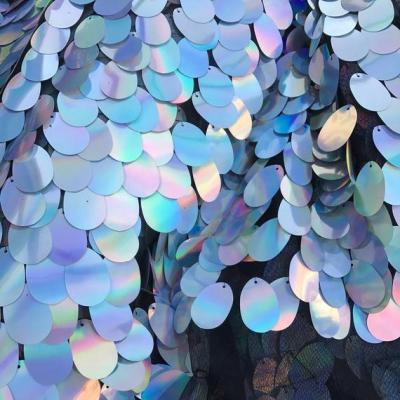 China 2019 Reversible Shimmer Sequin Tablecloth Moisture Proof Wall Panel for sale