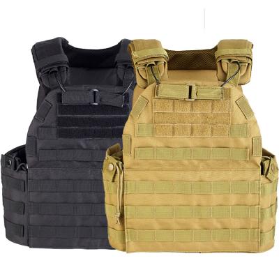 China Custom Size Air Duty Training Shooting Adjustable Shoulders And Soft Waist Vest Plate Carrier Military Tactical Vest for sale