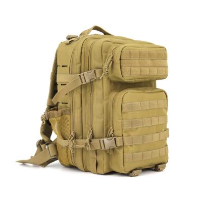 China Hot Sale 2021 Outdoor Waterproof Custom Black Survival Travel Military Tactical Backpack Army Waterproof Backpack for sale