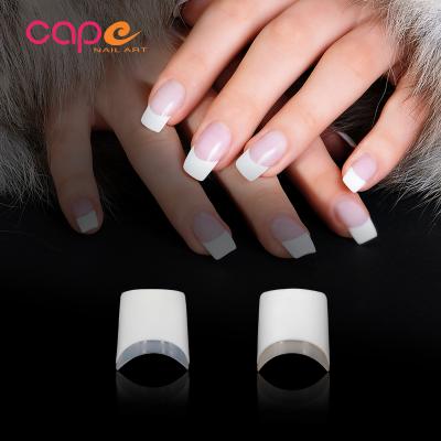 China Wholesale Private Design Half Cover Short Fake Tips Salon French Nail for sale