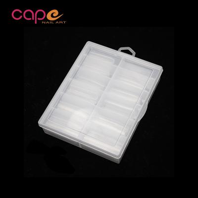 China Flexibility 500 Pcs 2021best Selling Square Fake Nails Full Cover Clear Nail for sale