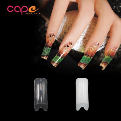 China Factory Design Hot Selling Square False Knail Half Cover Nails Directly Long Product For Salon for sale