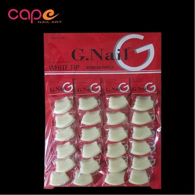 China Fancy Design Gnail Africa Nails 24 Bags Hanging Color Card Square Long Curve Artificial Nails For Salon for sale