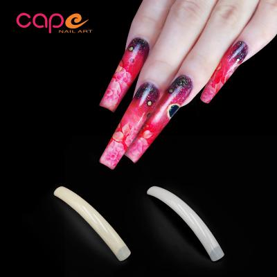 China Design Knail Yiwu Factory Selling Longer Cover Extra Half Coffin Fake Nails ABS Material for sale