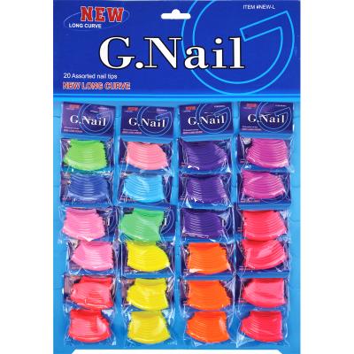 China Hot Sale Design Gnail Supplier 24 Bags Special Long Nail Press On Nails High Quality Nail Art for sale