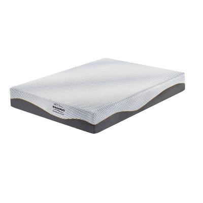 China Foldable Queen Size Organic Cotton Cooling Gel Foam Infused Mattress for sale