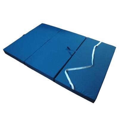 China Amazon Hot Sales Foldable Foam Camping Travel Triple Mattress With Bags Fold Easy Use For Guest Foldable Portable Beds for sale