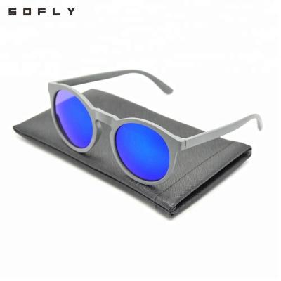 China New Diverse Matte Round Plastic Sunglasses Australia discount 2022 light and flexible for sale