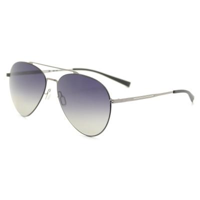 China Trendy Stainless Metal Sunglasses Custom Pilot Fashion Sunglasses for sale