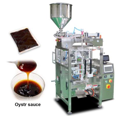 China Automatic Oyster Beverage Butter Sauce Capsule Vertical Seal Automatic Chilli Packaging Machine for sale