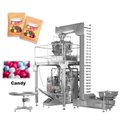 China Easy Operation VFFS Food Packing Machine Multihead Weighing Rice Filling Machine for sale