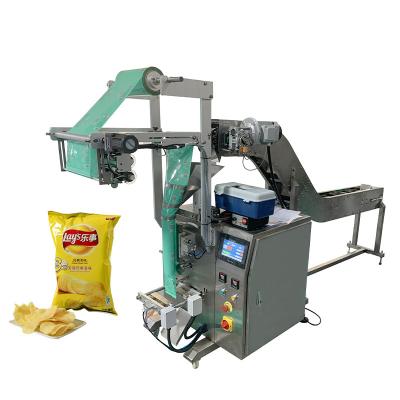 China High Accuracy Semi Automatic Food Banana Potato Chips Vertical Small Peanut Snack Food Packing Machine for sale