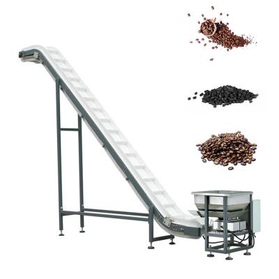 China Heat Resistant Z Type Waterproof Vibrating Elevator Feeding Conveyor For Rice Food Snacks Packing Machine for sale