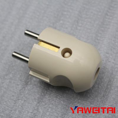 China Residential / Multi-Purpose European Power Socket 2 Pin Electrical Socket /power Accessories With Grounding for sale