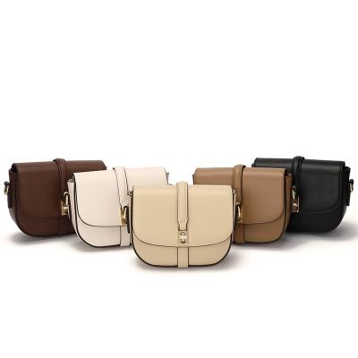 China Simple Lady Clutch Handbags Shoulder Purse Bags - Wholesale Hot Selling Simple Cross Body Shoulder Bag PU Leather Handbags - Women Crossbody Handbags Body Bags for sale