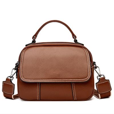 China Korean Designer Genuine Leather Ladies Portable Handle Shoulder Bag Luxury Women Handbags Bags Fashion Messenger Bag for Women Shoulder Bags for sale