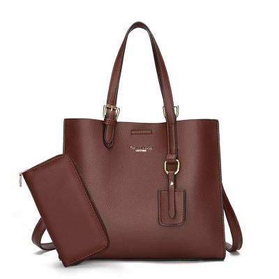 China Fashion Women's Fashion Fake Handbags Women's Soft Lady Handbags Large Capacity Bag Wholesale Leather Handbags Daily Use Shoulder Messenger Bags For Women for sale