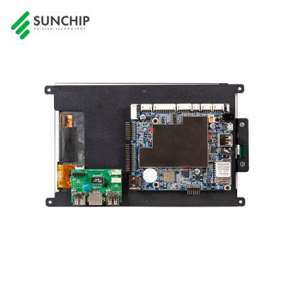 China AD-07E 7 Inch Touch LCD Display Board Module with WiFi LAN BT Rockchip PX30 for Android display for sale