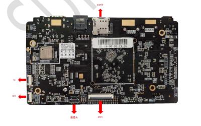 China Rk3566 Pcba printplaat Ondersteuning WIFI BT LAN 4G POE Android Development Board Te koop