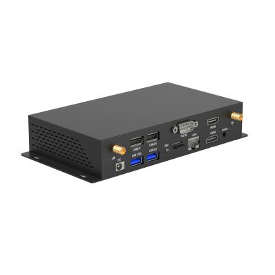China RK3568 Android 11 Metal Digital Signage Box Edge Computing Device GPU NPU KI für digitale Beschilderung zu verkaufen