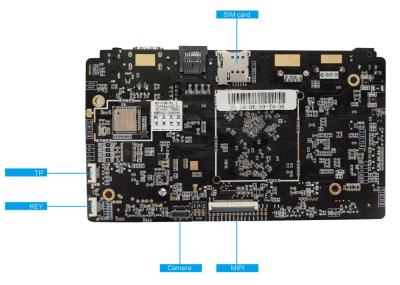 China RK3566 Android Linux-Motherboard Rockchip für digitale Beschilderung / Werbung / Postmaschine zu verkaufen