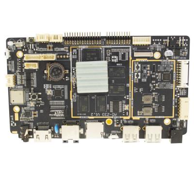 China RK3288 board for kiosk LPDDR3 2G/4G Optional EMMC 8GB/16G/32G/64G Optional GPU Mali-T764 Display Resolution 1920x1080 for sale