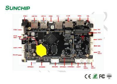 China Placa base Android RK3568 confiável com suporte USB/GPIO/UART/I2C Ethernet/Wi-Fi/BT/3G/4G à venda