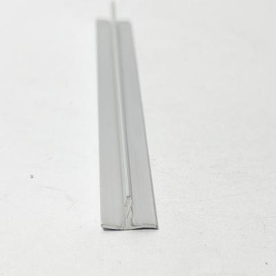 China Aluminum Alloy Powder Coated T Aluminum Profile Dark Edging T Shaped Tile Trim Aluminum Profiles 6063 for sale