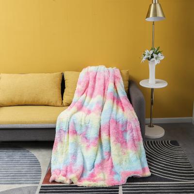 China Hot Sale Fleece Folded Mink Winter Quilt Reversible Embossed Super Soft Blanket for sale