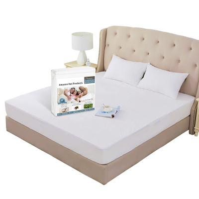 China Waterproof Super Soft Short Plush Waterproof Mattress Protector for sale