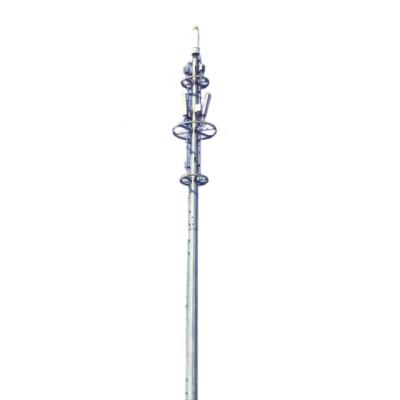 China Camouflaged Bridge 15m-45m Telecom Antenna Tower Mast Lighting Pole Tower in High Steel Structure for sale