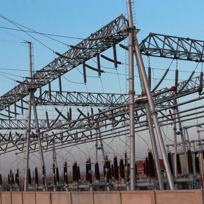 China Substation Structure Hot Dip Galvanized Electric Power Transmission Line Transformer Substation Structure for sale