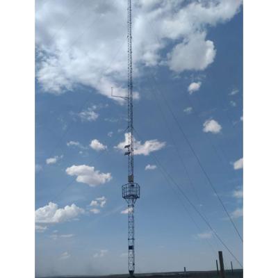 China Signal Communication Hot Dip Galvanized Llightning Protection Rod Tower Angle Steel Lattice Tower for sale