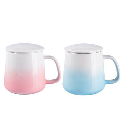 China Simple Modern Personalized Stocked China Ceramic Table Tea Drinking Cups Sets For Office Home Party for sale