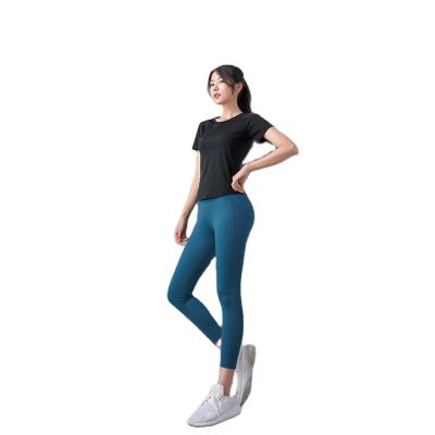 China Breathable Women Sexy Butt Lift High Waist Sports Gym Wear Seamless Leggings Fitness Yoga Pants for sale