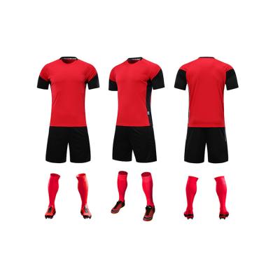 China Sets Children Kids Soccer Jersey Set Men Adult Football Kits uniforms 2021 2022 Football Training Shirts Short Suit for sale