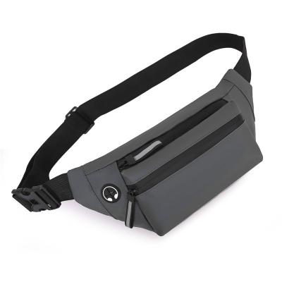 China Fashion Multifunctional Men's Fanny Pack Waterproof Phone Waist Bags Outdoor Running Sports Chest Bag for sale