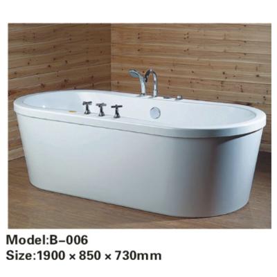 China Durable Retangle Mini Freestanding Massage Bathtub Cheap Whirlpool White for sale