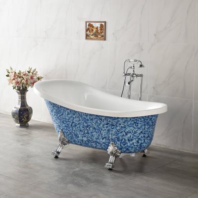 China Portable Simple Durable Irregular Free Standing Classic Soaking Tub With Wholesale Price for sale