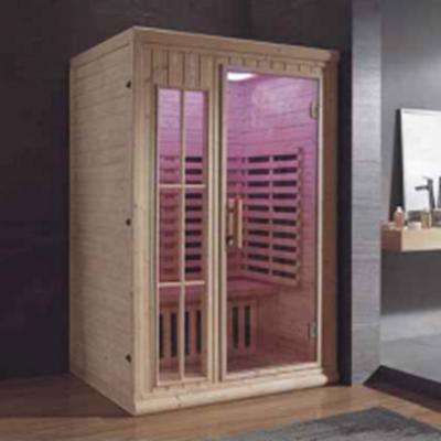 China Mini Computer Control Panel Portable Wood Sauna Infrared Sauna Room Manufacturers China Home Steam Suana Room for sale