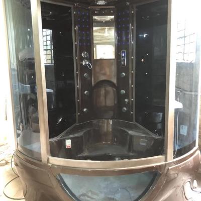 China With Aluminum Frame Infrared Sliding Shower Computer Controlled Portable Steam Bath for sale