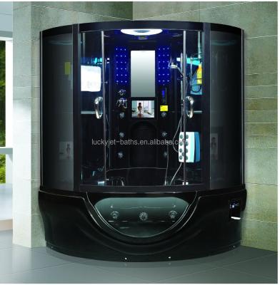 China Eco - Friendly Fashionable Area TV Steam Shower Booth With Computer Panel for sale