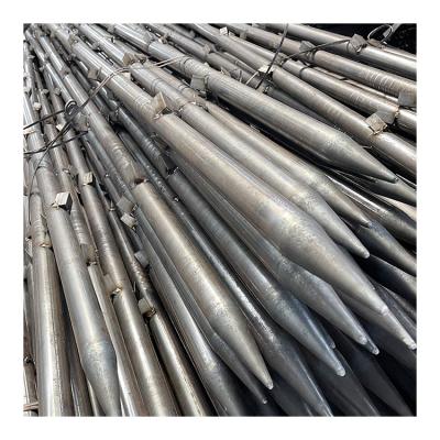 China Liquid Pipe Micro Drilling Steel Pile Pipe Geological Self Drilling Tunnel Grouting Steel Pipe for sale