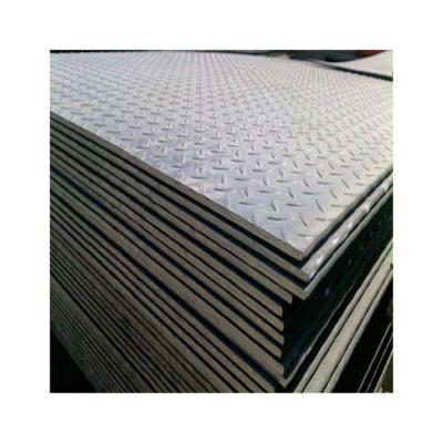 China China Factory Supply Standard Carbon Steel Plate Hot Rolled Galvanized Checkered Steel Plate Sheet for sale