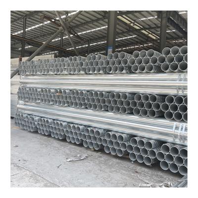 China Greenhouse Liquid Frame Pipe Low Price Hot Dipped Galvanized Welded Round Steel Pipe for sale