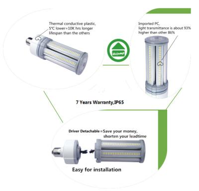 China 3000K , 4000K , 6500K 120W Led Corn Light With UL Certificate For Retrofit , Spot Light for sale